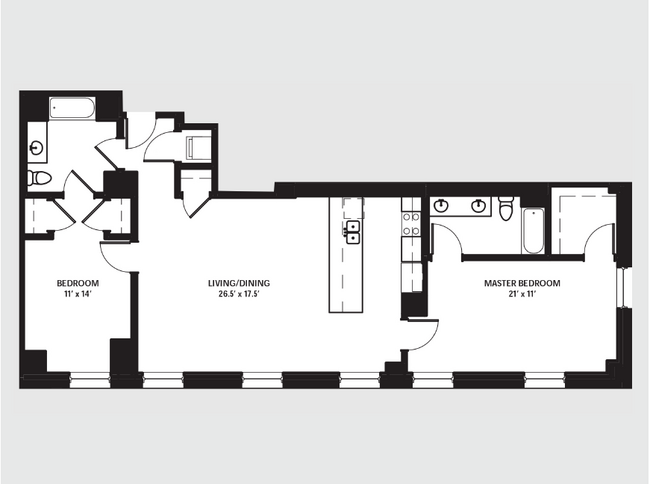 Floorplan - 850 Lake Shore Drive