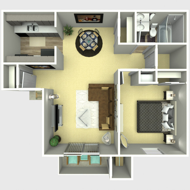 Floorplan - Strathmore Park Apartments