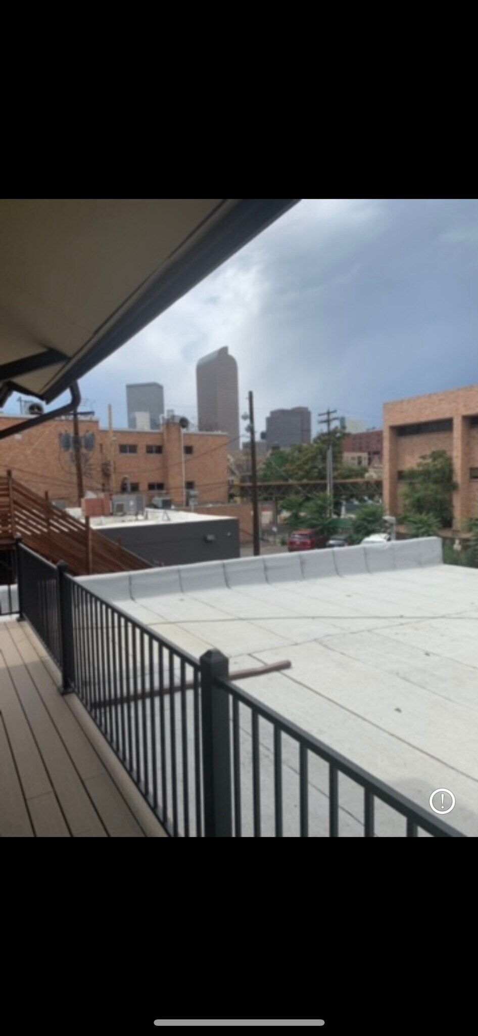 View from back deck - 739 E Colfax Ave