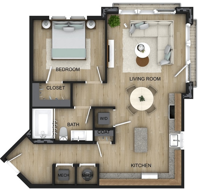 Floorplan - Joyfield Flats at Woodbridge