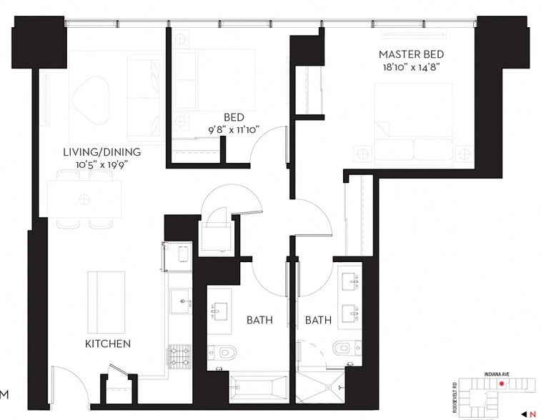 Building Photo - 1150 S Michigan Ave