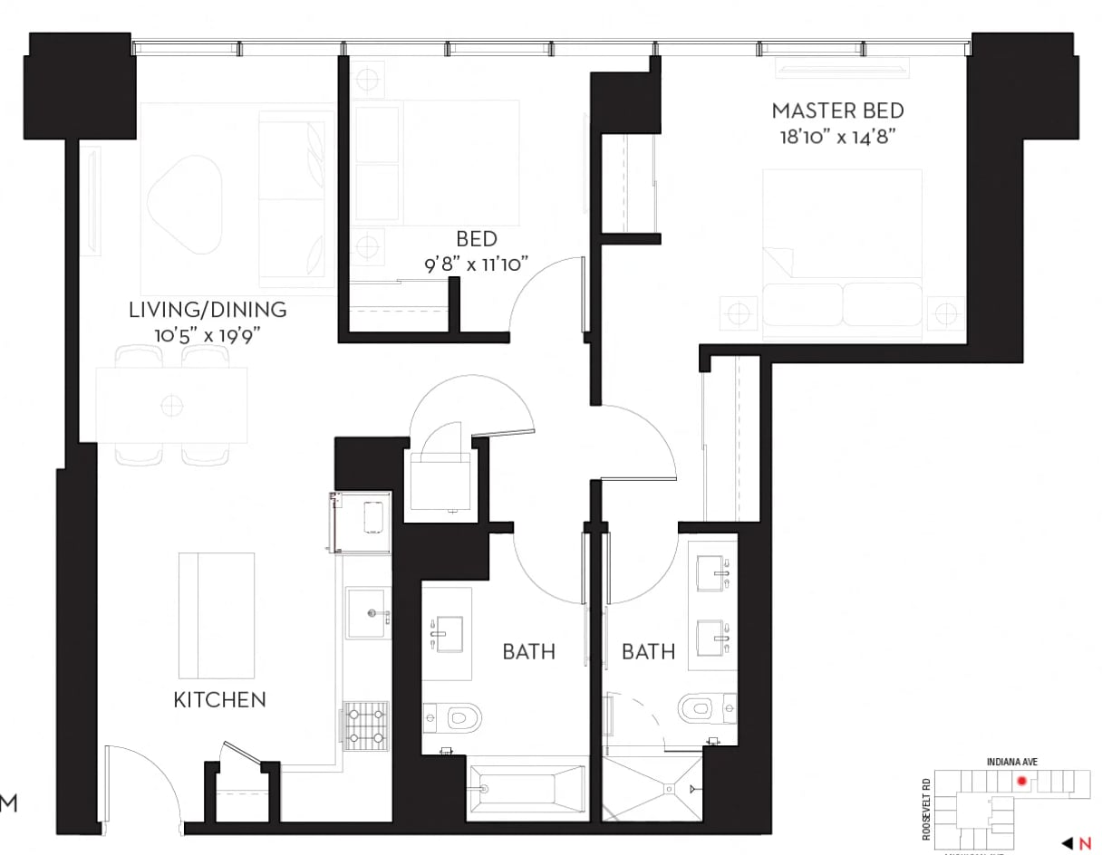 Building Photo - 1150 S Michigan Ave