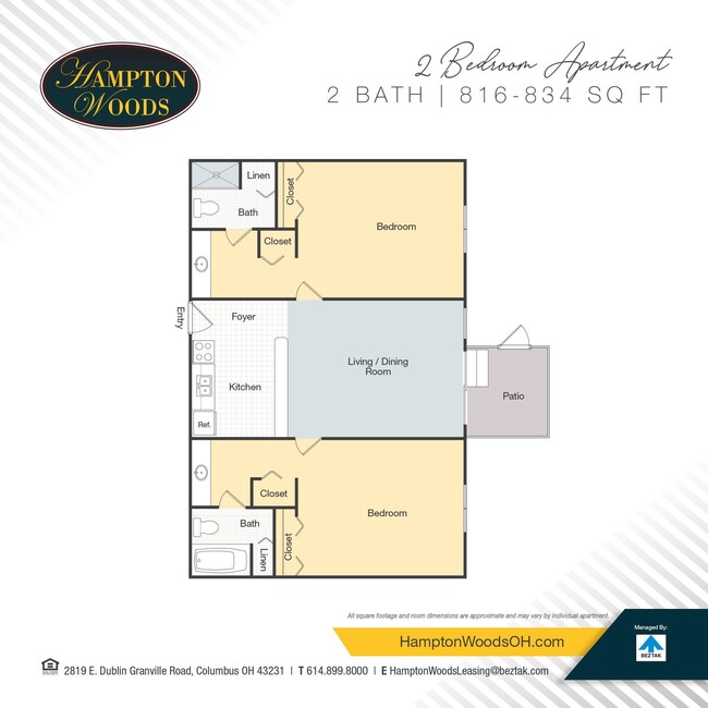 Floorplan - Hampton Woods