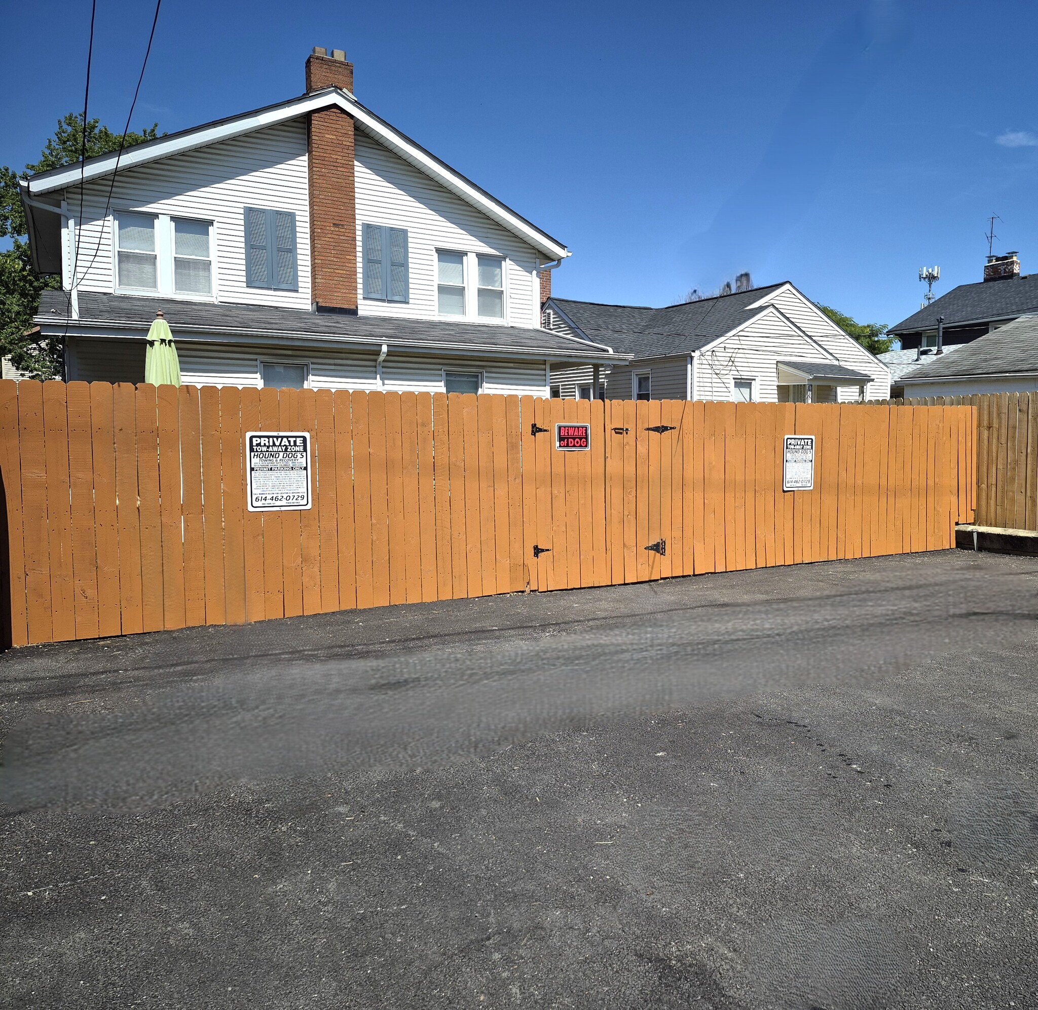 Off-Street Paved Parking Pad - 721 Hanford St