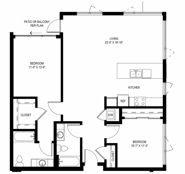 Floorplan - The Verge