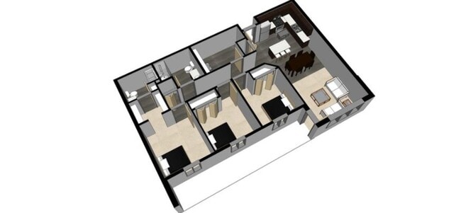 Floorplan - Arbor Courts - Building 1