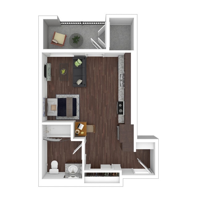Floorplan - Sunrise Crossing Apartments