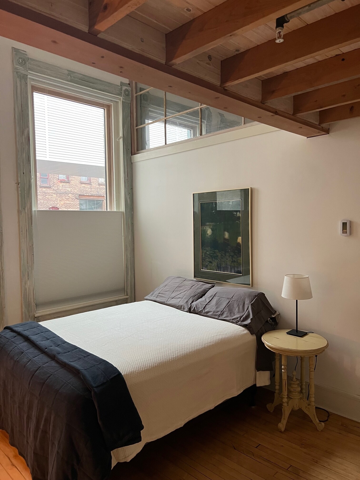 bedroom with rm blackening shades - 7 W Superior St