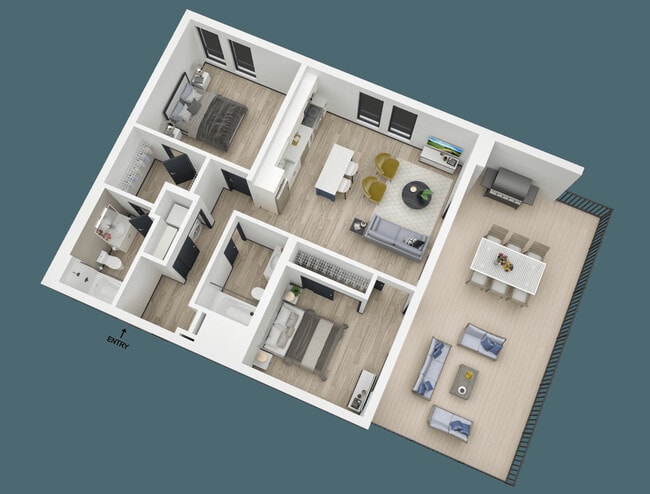 Floorplan - Kolo Apartments
