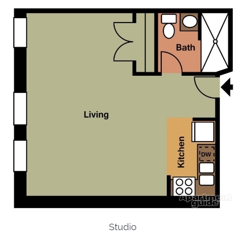 Floorplan - City Trust Apartments