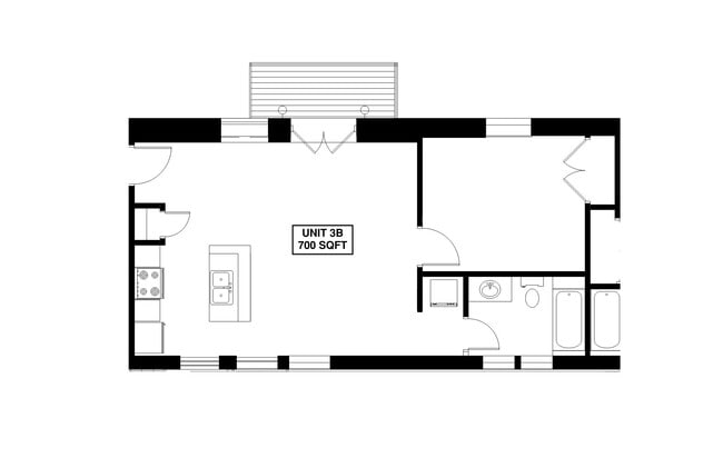 Floorplan - The Residences at 218 E Main St