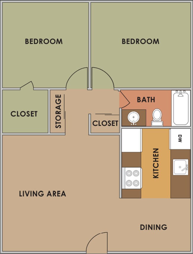 Floorplan - Equinox on Indian School