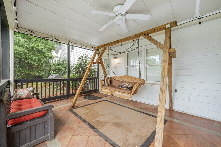 Terace under deck - 600 Lyndhurst Cir