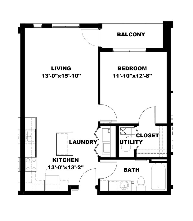 Floorplan - Hot Metal Flats