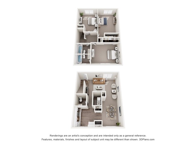 Floorplan - Parc 1000 Apartment Homes