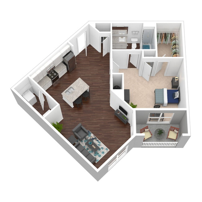 Floorplan - Lofts at Houston Central