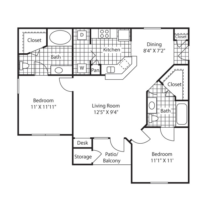 900 sq ft - The Cove at Saddle Creek