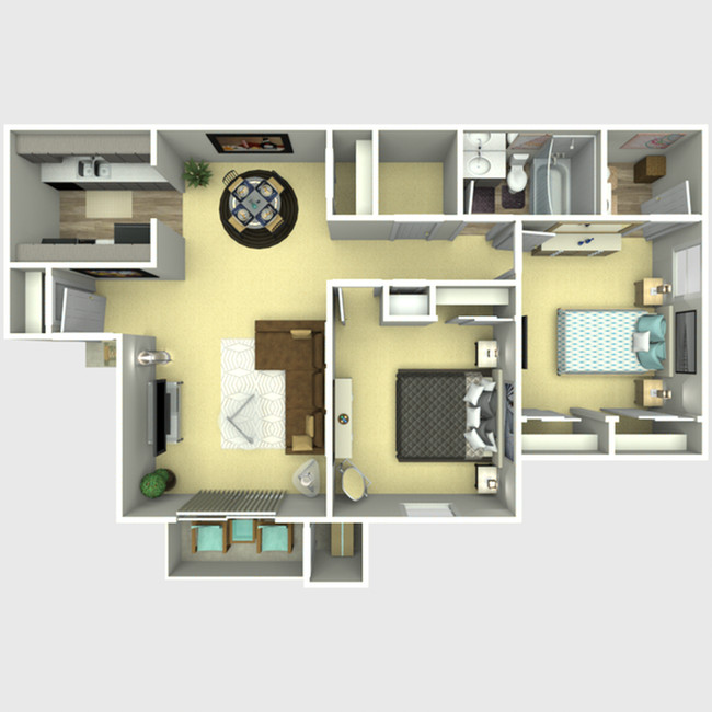 Floorplan - Strathmore Park Apartments