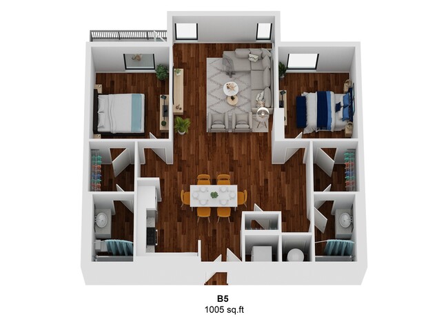 Floorplan - MDXL Flats