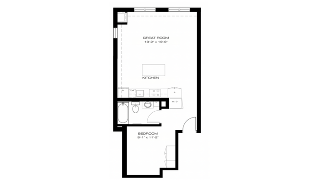 Floorplan - EastRiver Apartments