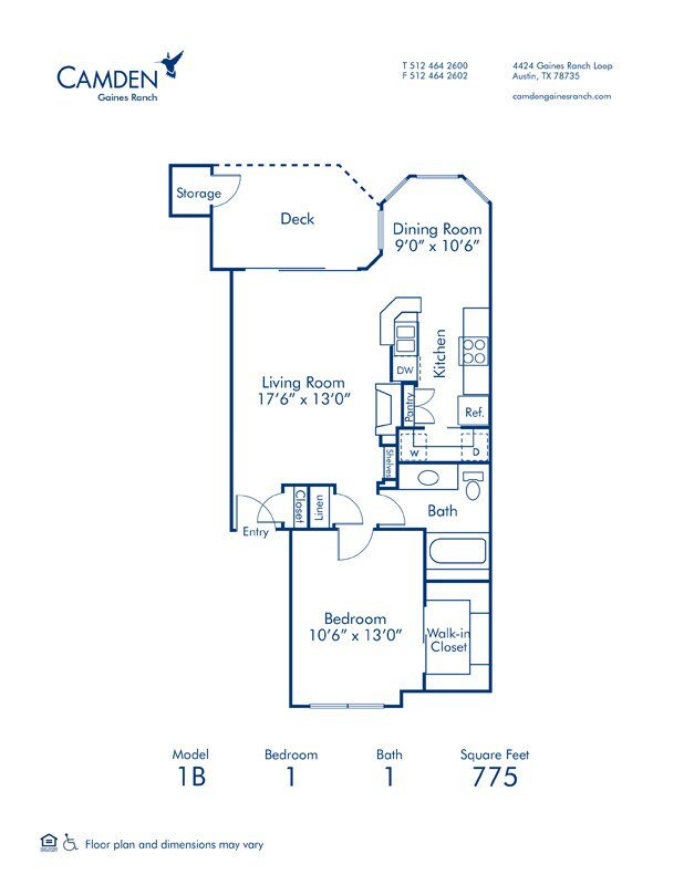 Floorplan - Camden Gaines Ranch