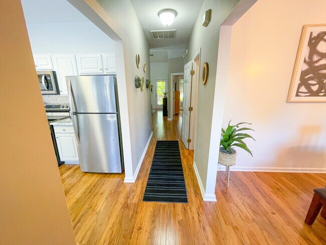 Wood floors thru out first floor - 5403 Picket Fence Ln