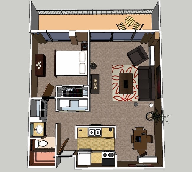 Floorplan - 421 S Howes St