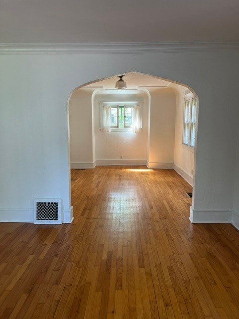 Restored hardwood floors, airy and light, unique plastered walls, original. Central air, new furnace - 221 Houston Pl
