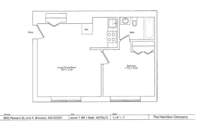 1BR/1BA - Westside Colonial