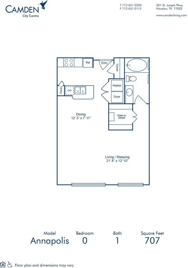 Floorplan - Camden City Centre