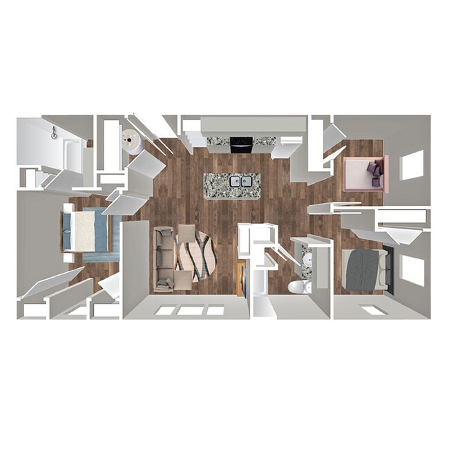 Floorplan - The Abali Apartments
