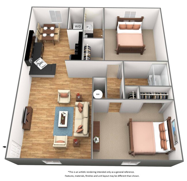 Floorplan - Park Place Apartments