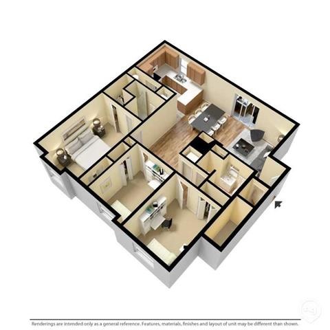 Floorplan - Hamilton Park Apartments