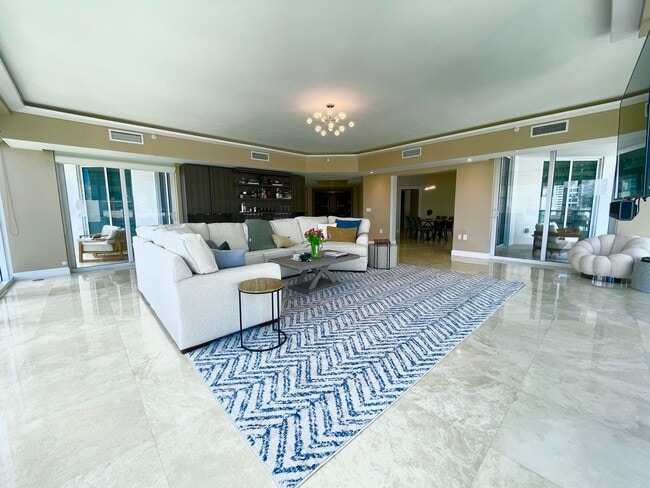 Living Room - 333 Las Olas Way