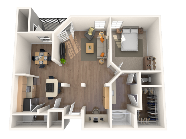 Floorplan - MAA Meridian