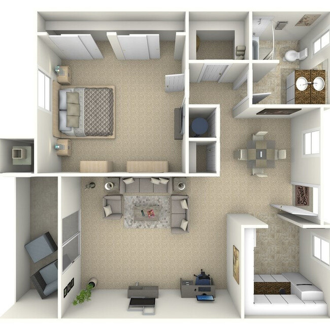 Floorplan - Lakeshore Presidential Apartments