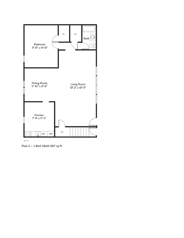 Floorplan - Valley View Apartments