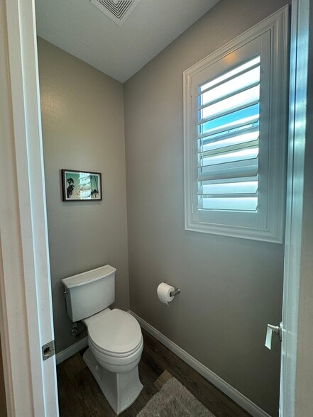 Water closet in primary bedroom ensuite bathroom - 331 Coastal Redwood St