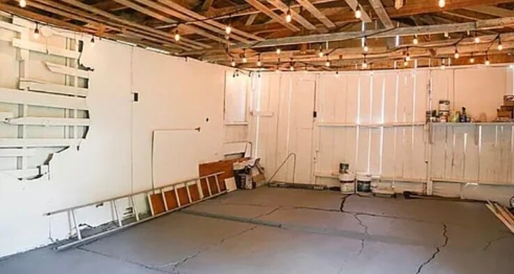 Inside of backyard storage shed - 515 W Agarita Ave