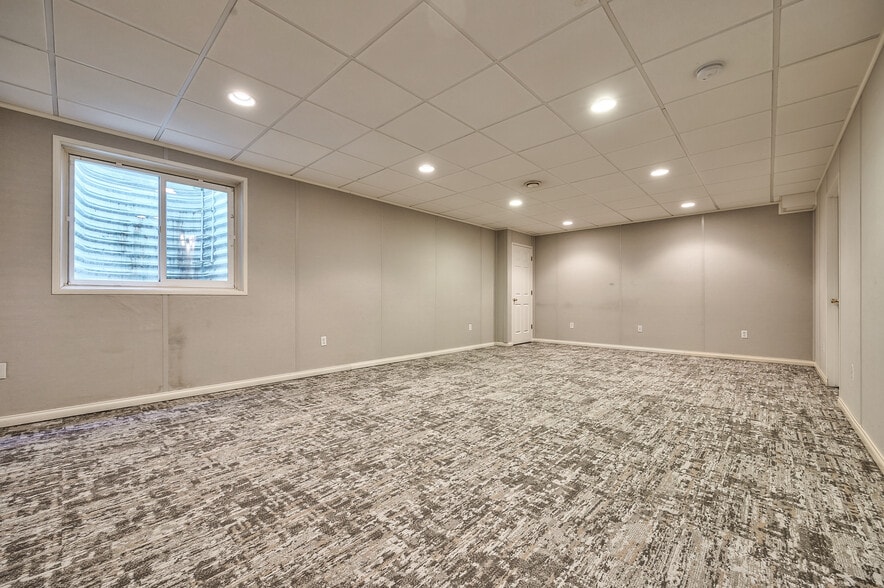 Finished rec room in the basement - 22810 West 71st Terrace