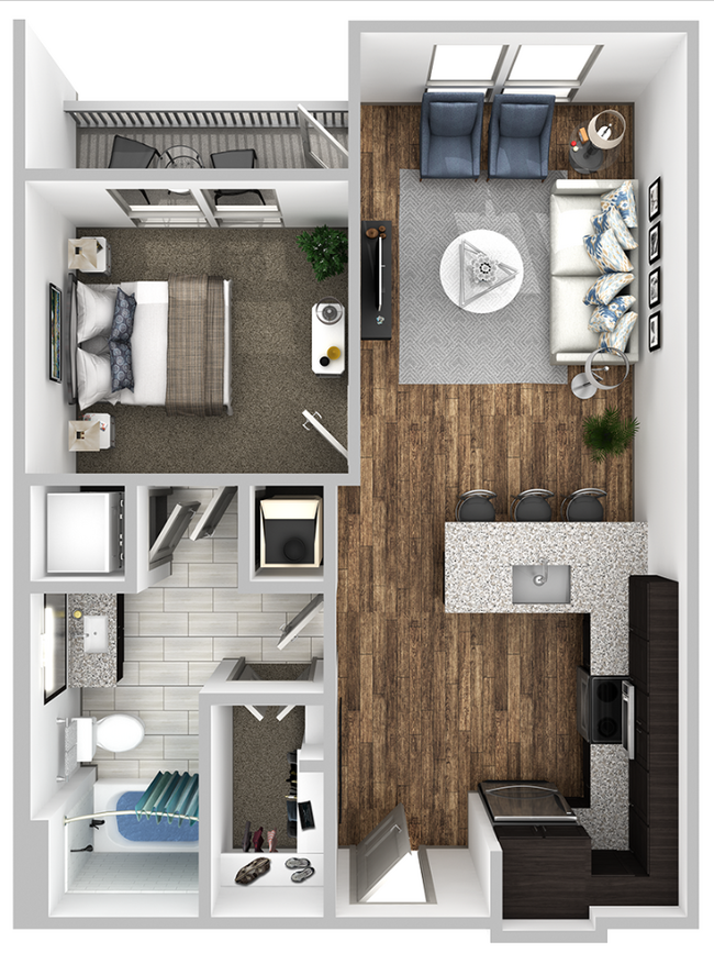 Floorplan - Korina at the Grove