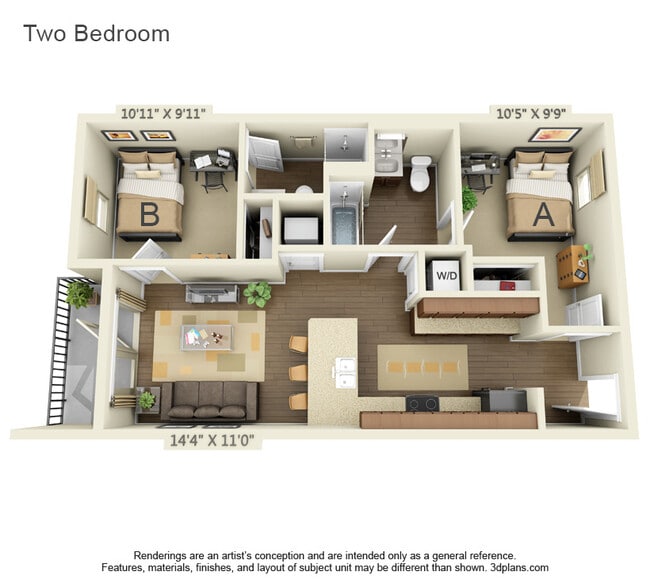 Floorplan - 75 Armory | Student Housing