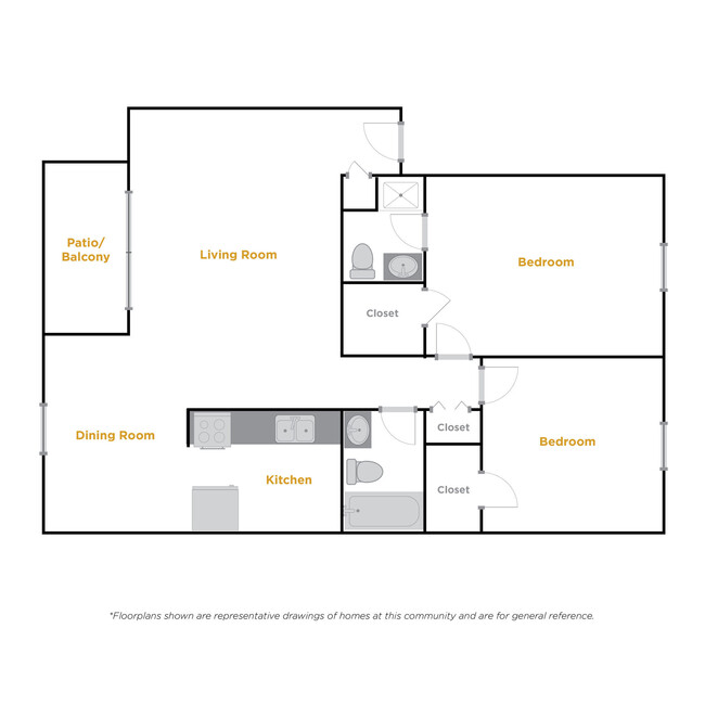 Floorplan - The Legacy at Druid Hills