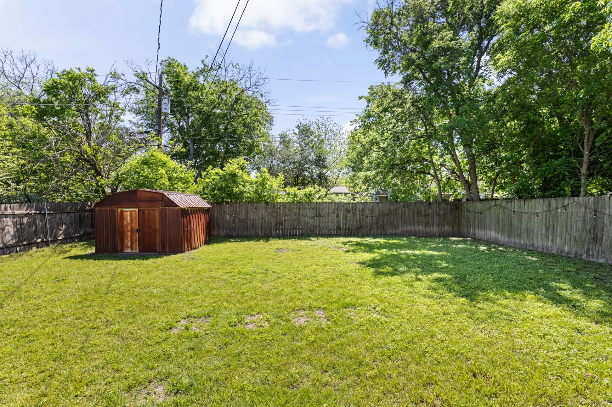 Backyard - 5803 Blythewood Dr