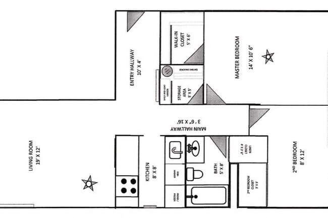 Floorplan - Sundance Apartments