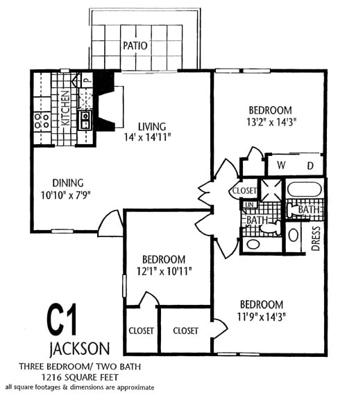Floorplan - Regal Court Apartments