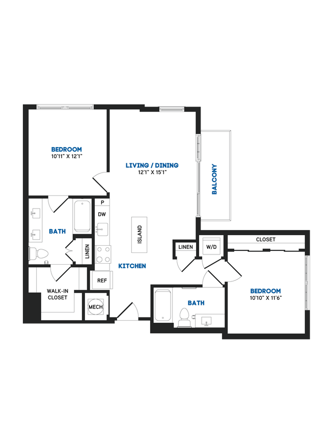 Floorplan - The Chase at Bryant Street