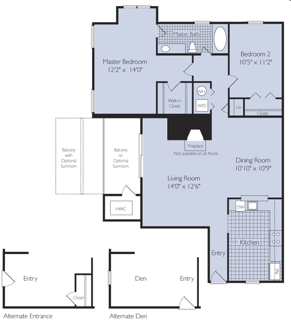 2BR/1BA - The Four Winds at Oakton