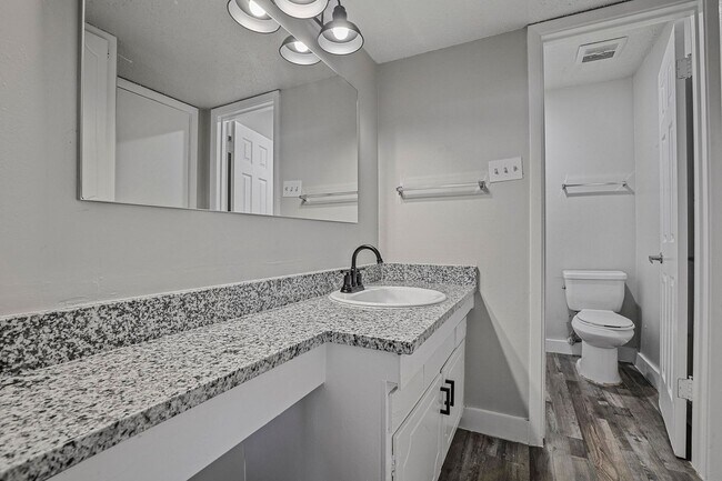 Interior Photo - Flats on Handley:  Pool, BBQ Area, Renovated Units