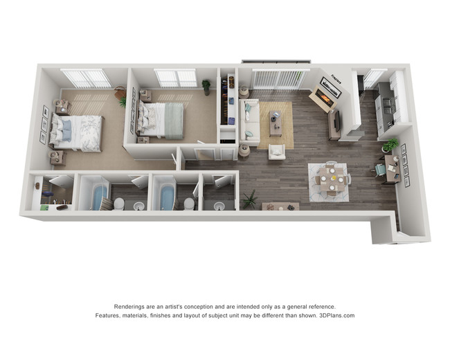 Floorplan - Media Towers